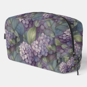 Neceser Elegante moda polvorienta morado boho acuarela flo