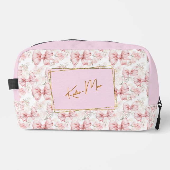 Neceser *Elegante y caprichosa Coquette personalizada Bow (Anverso)