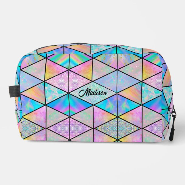 Neceser Elegante y holográfico colorido (Anverso)