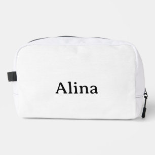 Neceser eliminar texto agregar propio diseño 9.5" x 8" x 3