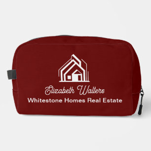 Neceser Empresa de bienes raíces Chic Custom Burgundy