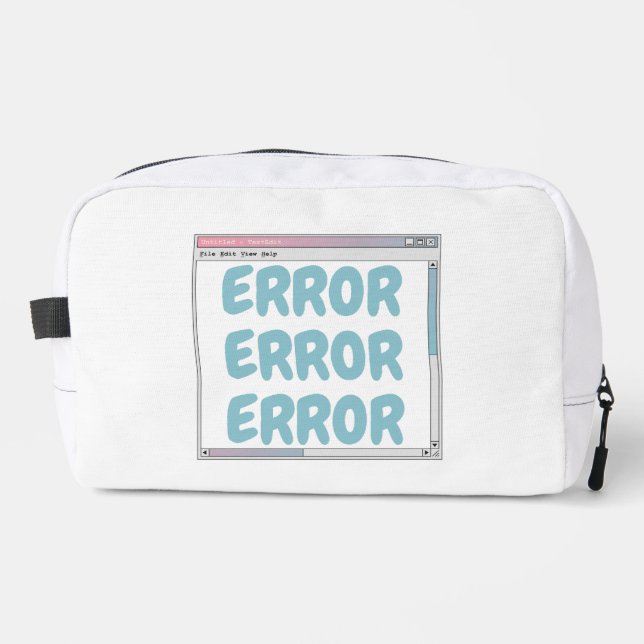 Neceser error (Anverso)