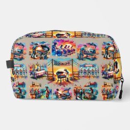 Neceser Escenas de Cocina de Cowboy Occidental BBQ 1