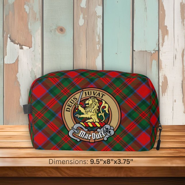 Neceser Escudo de Clan MacDuff sobre Tartán (Subido por el creador)