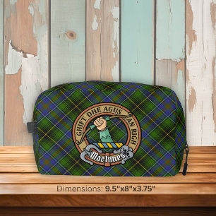Neceser Escudo de Clan MacInnes sobre Tartán