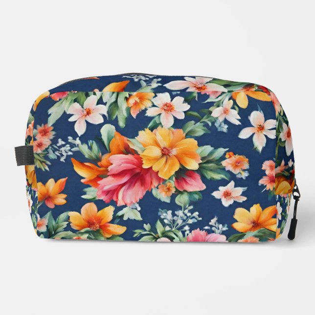 Neceser Espectáculo floral brillante de verano en Italia (Anverso)