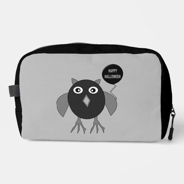 Neceser Espeluznante Lechuza de Halloween (Anverso)