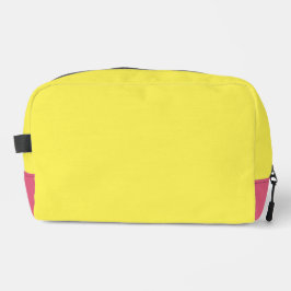 Neceser Esquina inferior rosa amarillo brillante