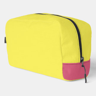 Neceser Esquina inferior rosa amarillo brillante