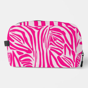 Neceser Estampado de cebra rosa