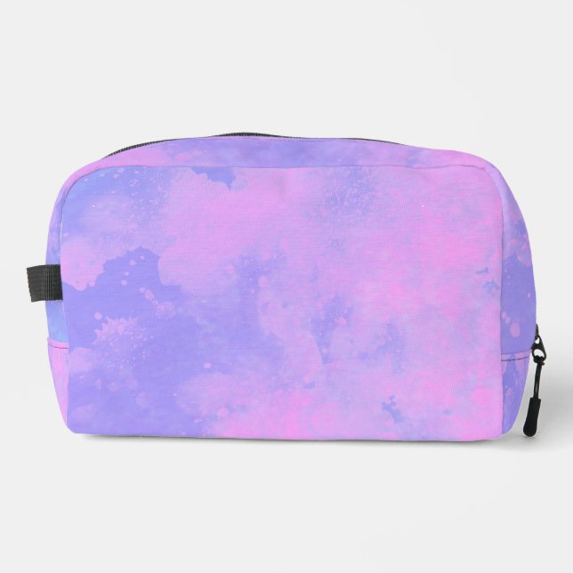 Neceser Estilo Storm efecto de nube rosa y púrpura (Anverso)