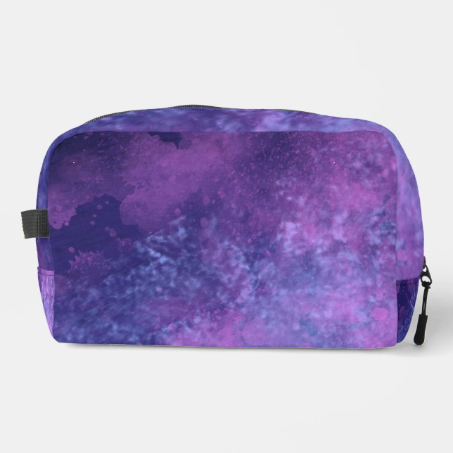 Neceser Estilo Storm efecto nube morado rosa (Anverso)