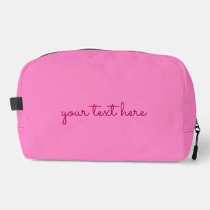 Neceser Estiloso nombre manuscrito lindo Plantilla rosa mo