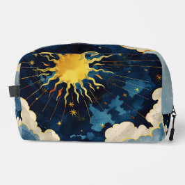 Neceser Estrellas solares celestes modernas y nubes azules