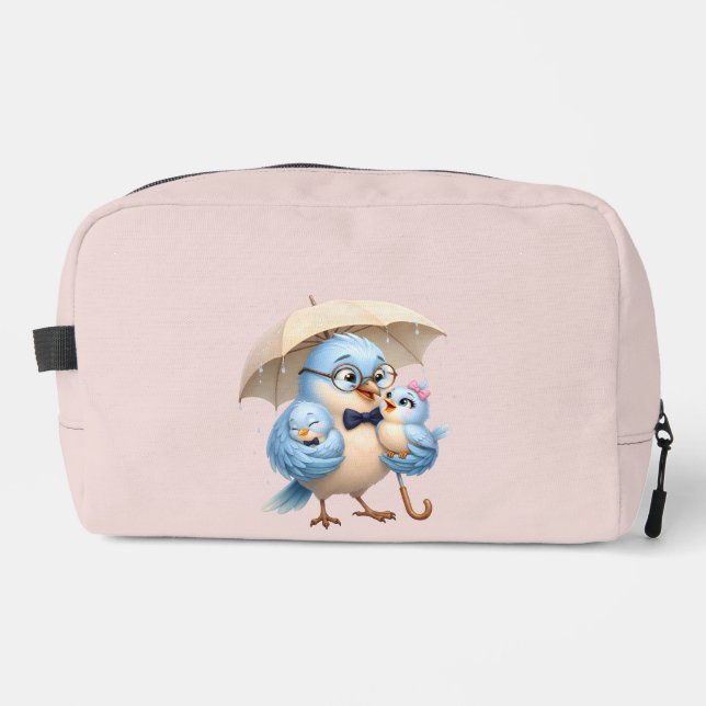 Neceser Estuche de viaje Pájaro Padre (Anverso)