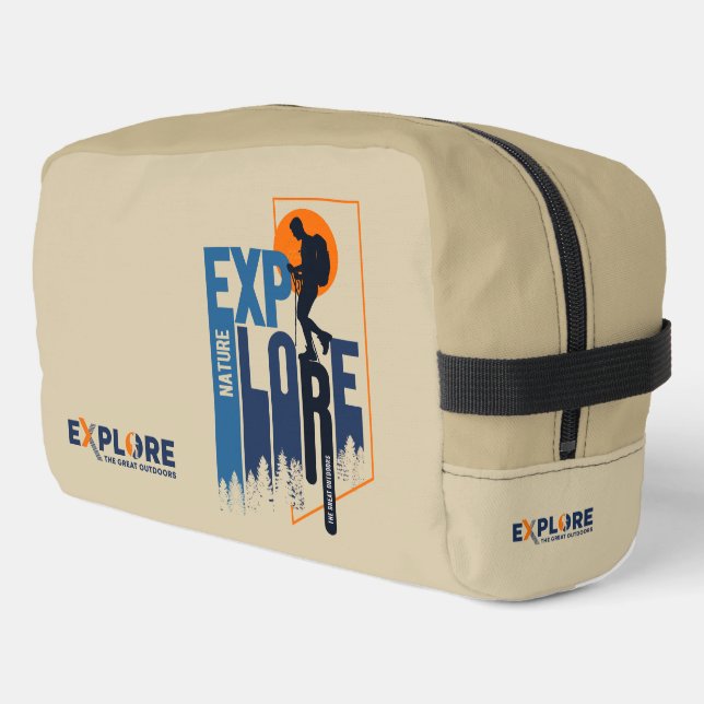Neceser Exploración de la naturaleza | Kit Dopp (Hombres) (Esquina izquierda)