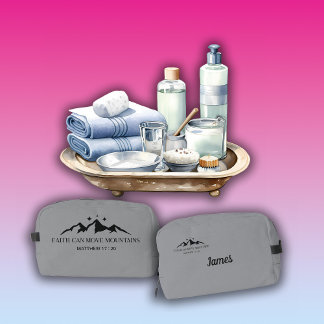 Neceser Faith can move mountains.” — Matthew 17:20 