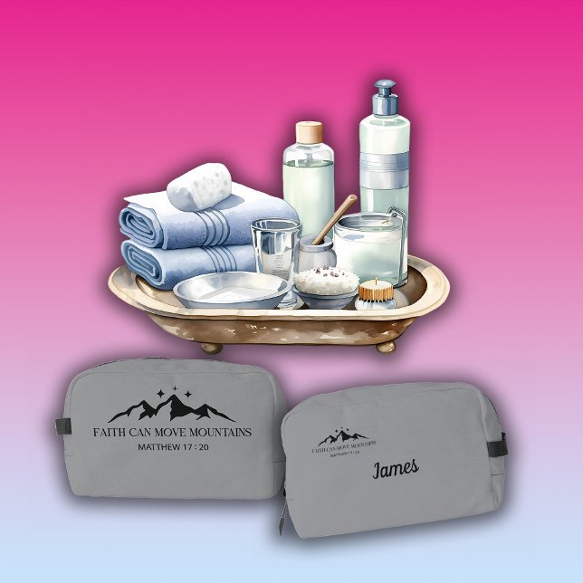 Neceser Faith can move mountains.” — Matthew 17:20  (Subido por el creador)