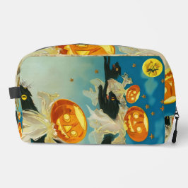 Neceser Fantasmas de calabaza de Halloween y gatos negros