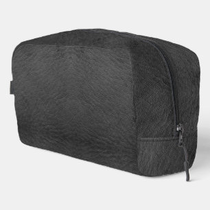 Neceser Faux Black Leather