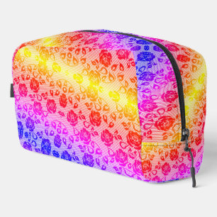 Neceser Faux Colorful Lace Fishnet