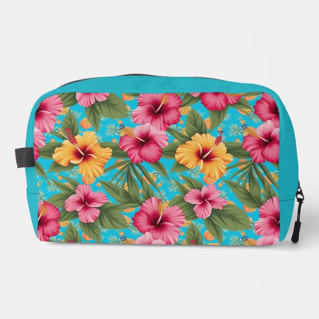 Neceser Flor tropical de piña (Anverso)