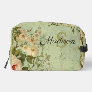Neceser Floral Vintage Rosa Verdor