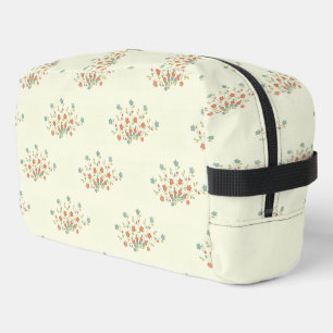 Neceser Flores Azules, Flores Rojas, Patrón De flores