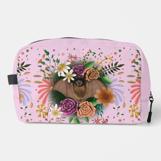 Neceser Flores de murciélago Floral Botánica (Anverso)