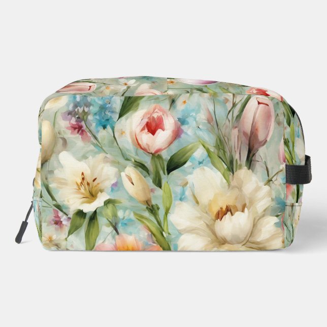 Neceser Flores de primavera al estilo del impresionismo (Reverso )