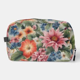 Neceser Flores de verano coloridas y sofisticadas