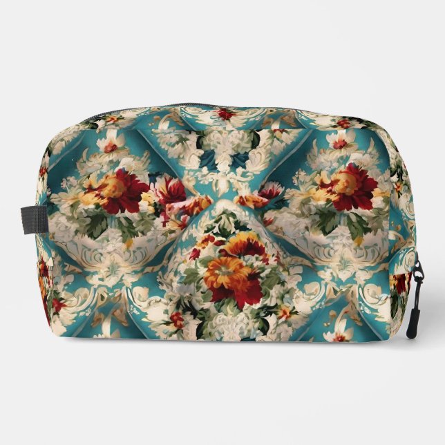 Neceser Flores exquisitas y delicadas italianas con vegeta (Anverso)