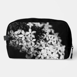 Neceser flores negras y blancas