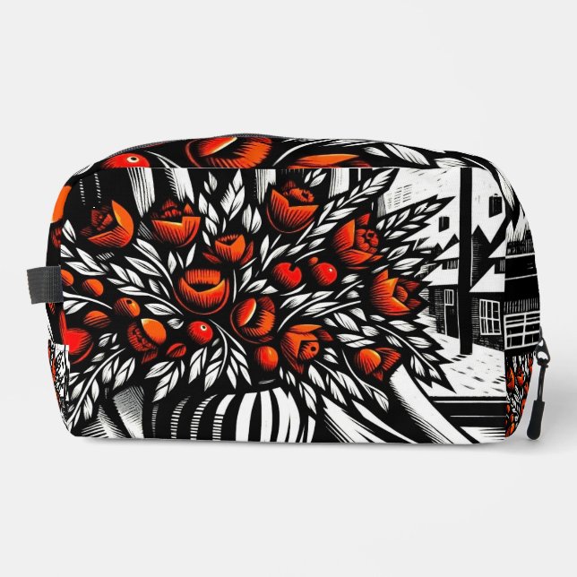 Neceser Flores por la ventana de invierno (Anverso)