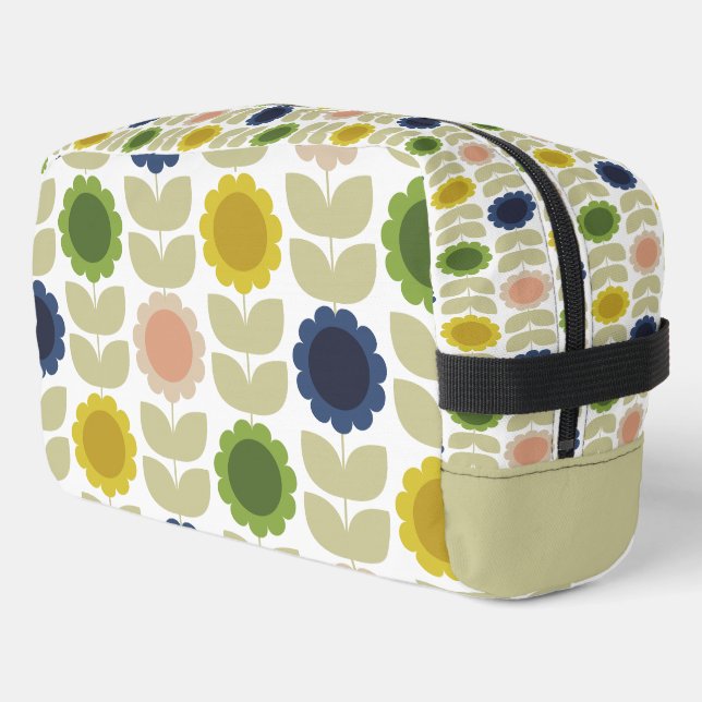 Neceser Flores Tallo Verano Retro Groovy (Esquina izquierda)