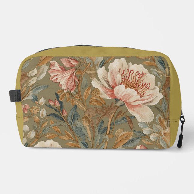 Neceser Flowers, Vintage,Glamorous Garden Blooms,  (Anverso)