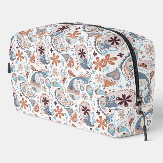 Neceser Fondo del patrón de paisley (Esquina derecha)