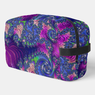 Neceser Fractal arcoiris colorido de Boho Jewel Tone Tripp