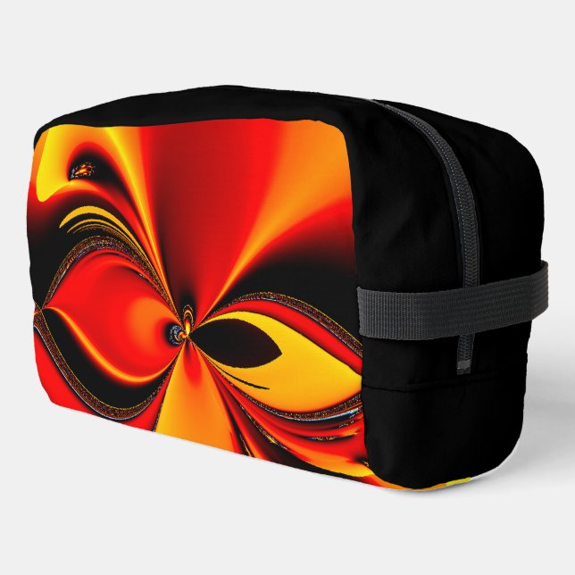 Neceser Fractal Furia Naranja (Esquina izquierda)