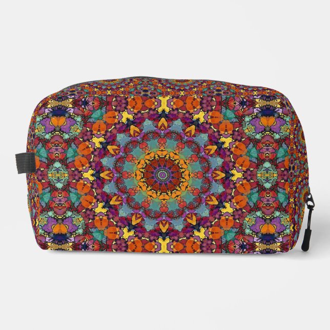 Neceser Fractal Kaleidoscope Mandala Art Design-44444 (Anverso)
