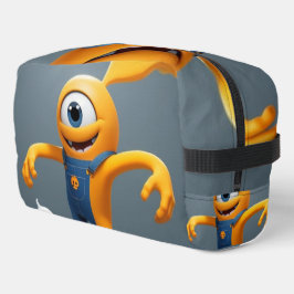 Neceser „Fröhliches Einaugenmonster mit Geisterfreund“ Duf