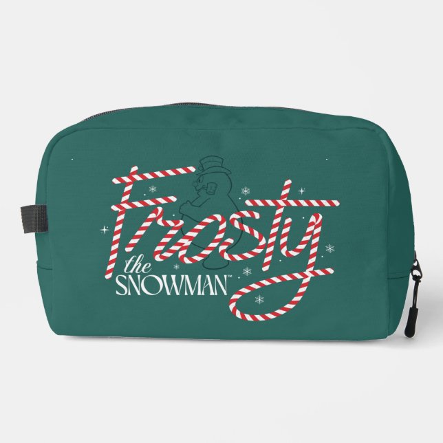 Neceser Frosty el logo de Snowman Candy Cane (Anverso)