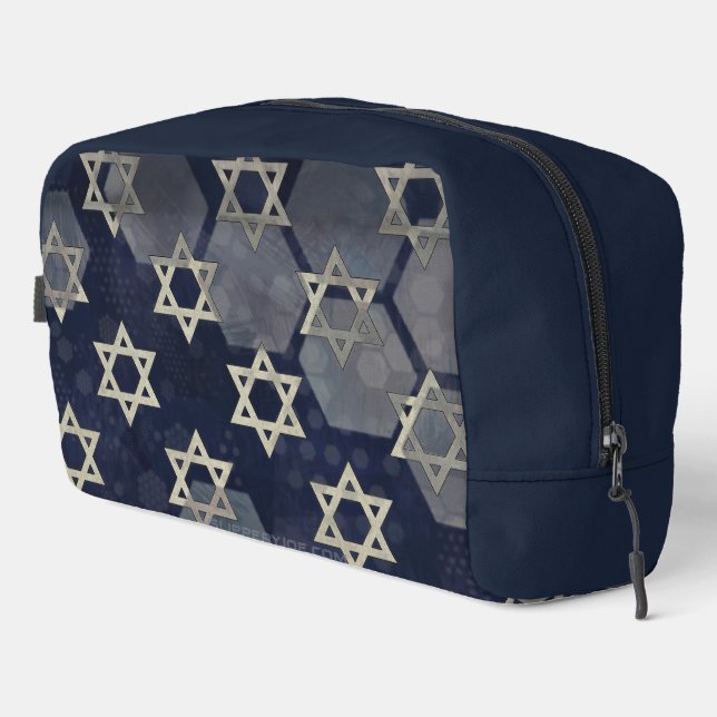 Neceser Fuerte vibra de Hanukkah de SlipperyJoe's estrella (Esquina derecha)