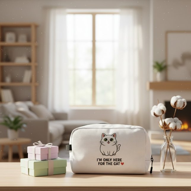 Neceser Funny Cat Lover Valentine Mousepad - I'm Only Here (Subido por el creador)