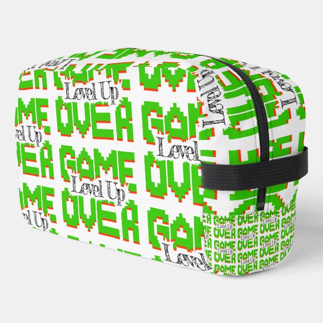 Neceser Game Over: Restaurar la diversión de antaño, sube  (Esquina izquierda)