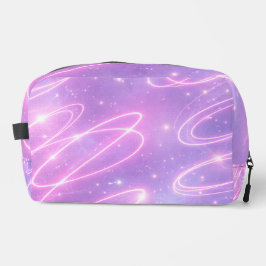 Neceser Garabatos de neón rosa eléctrico arte de IA 