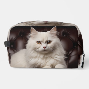 Neceser Gato blanco majestuoso
