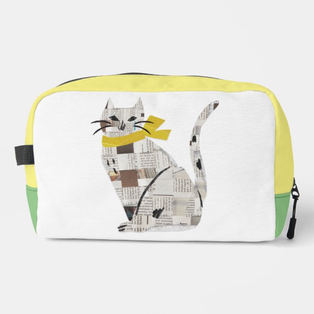 Neceser gato de newspapar (Anverso)
