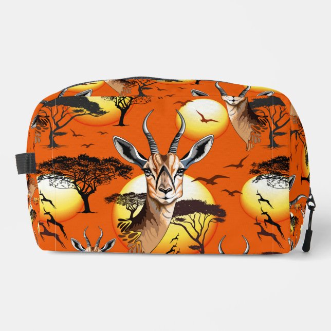 Neceser Gazelle Animal salvaje Antelope africano (Anverso)