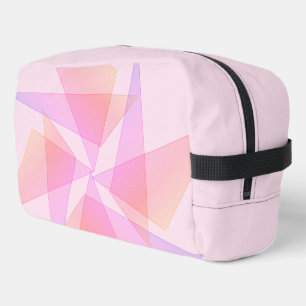 Neceser Geométrico rosa